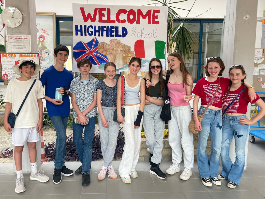 Friends Reunited As Pupils Head To Italy