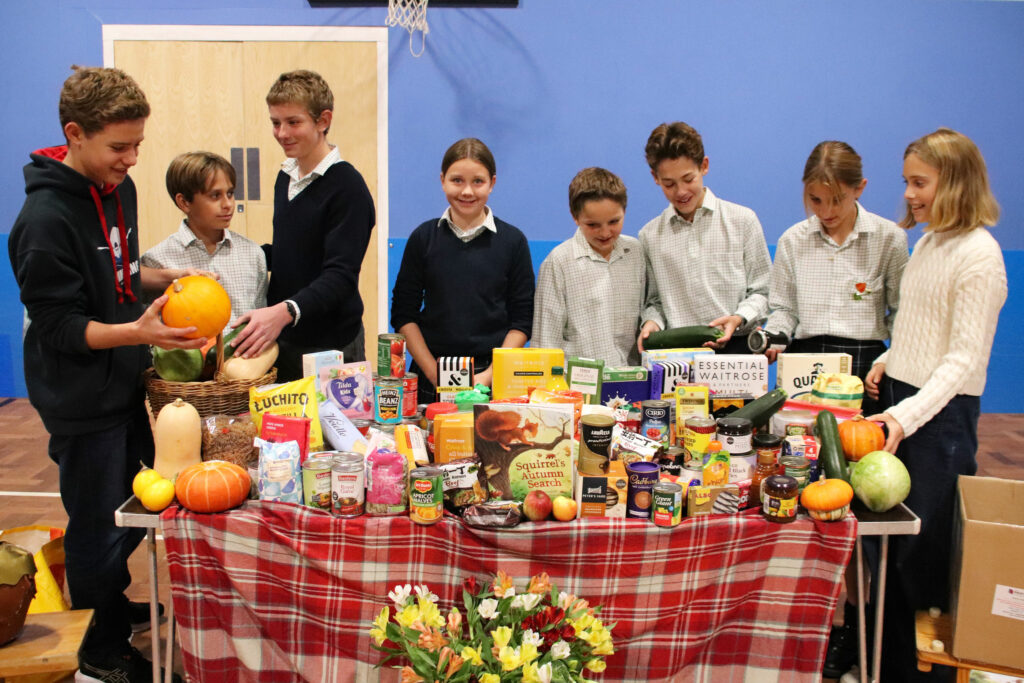 Caring Harvest Pupils Produce The Goods